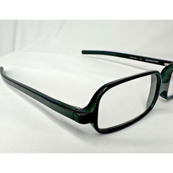 Moleskine Reading Glasses PD62 Black Diopter +1.00 Acetate Frame Spring Hinges - Picture 7 of 10